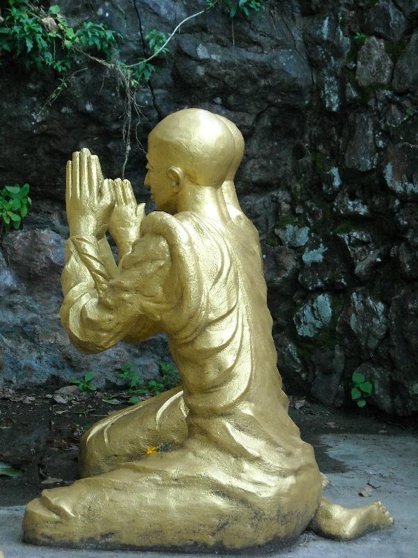 Golden shrine in Luang Prabang, Laos