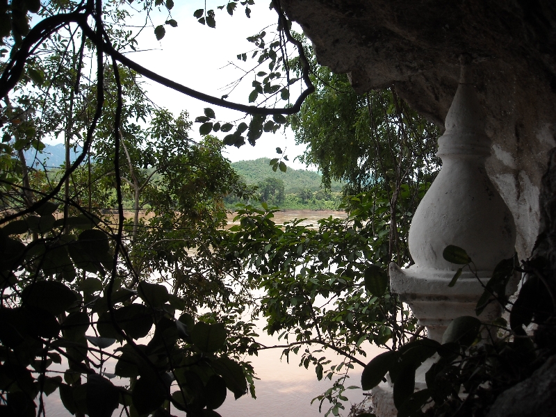 The river through the trees, Laos