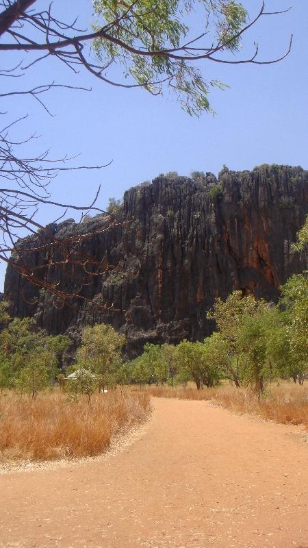 Amazing limestone rock formations, Tunnel Creek Australia