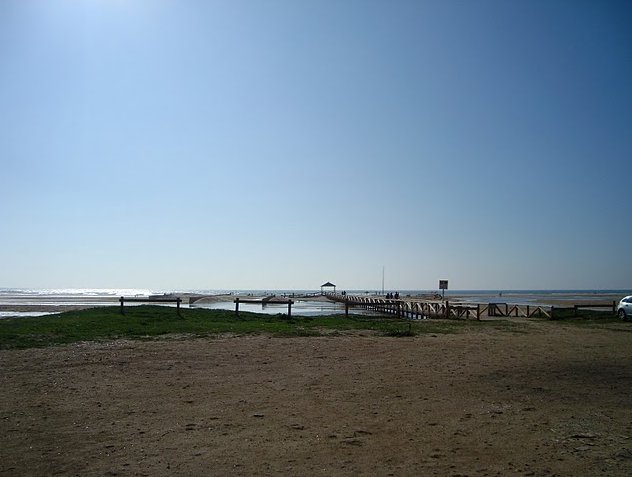 The beach of Conil de la Frontera, Conil De La Frontera Spain