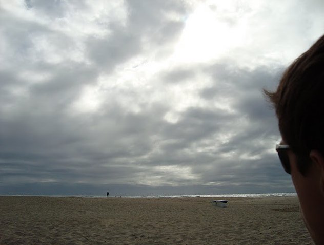 The beach and the Sky in Conil de la Frontera, Spain