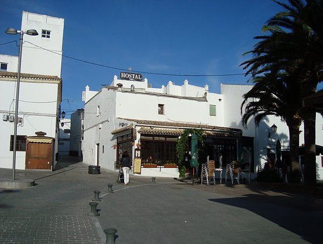 Centre of Conil de la Frontera, Spain