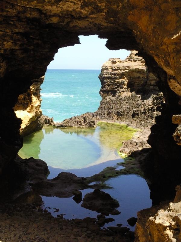 The hole at The Grotto, Port Campbell Australia