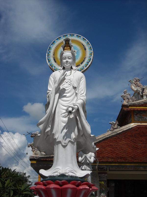 Beautiful statues in Savannakhet, Laos