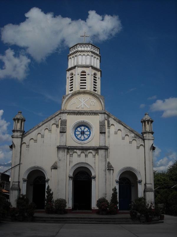 French Catholic Church in Savannakhet, Laos