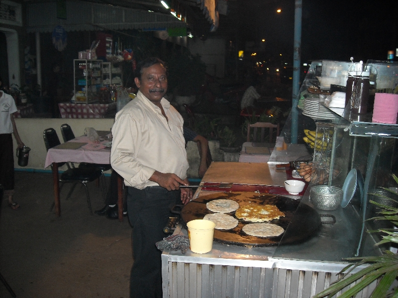 Delicious food on the night markets, Stung Treng Cambodia