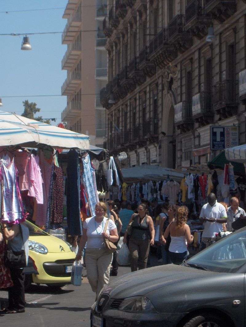 Local market in Catania, Catania Italy