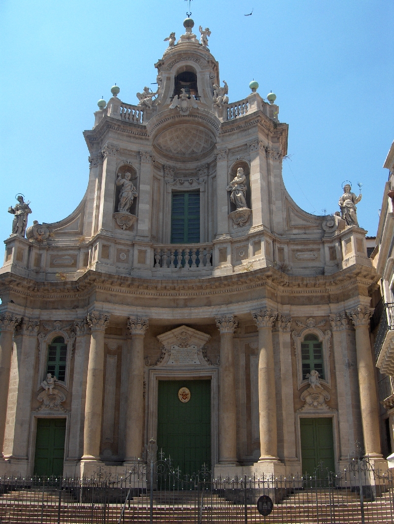 Catania Italy Chiesa della Collegiata in Catania