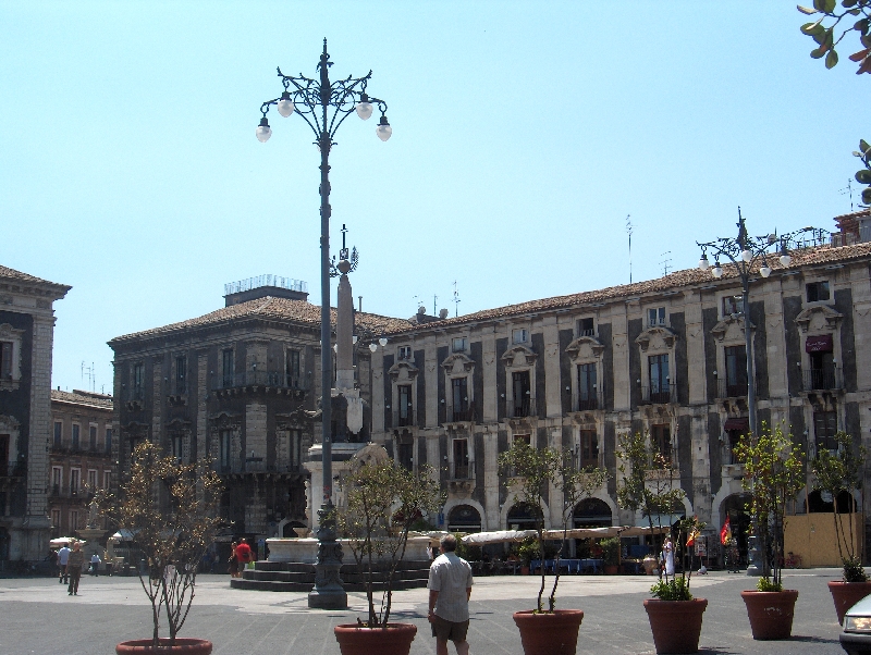 Catania Italy U liotru, the elephant of Catania
