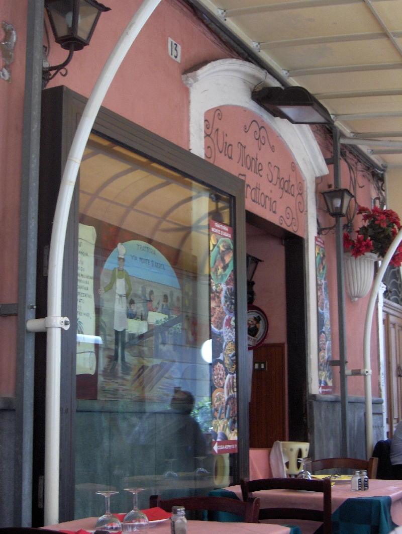 Trattoria Via Monte S'Agata in Catania, Italy