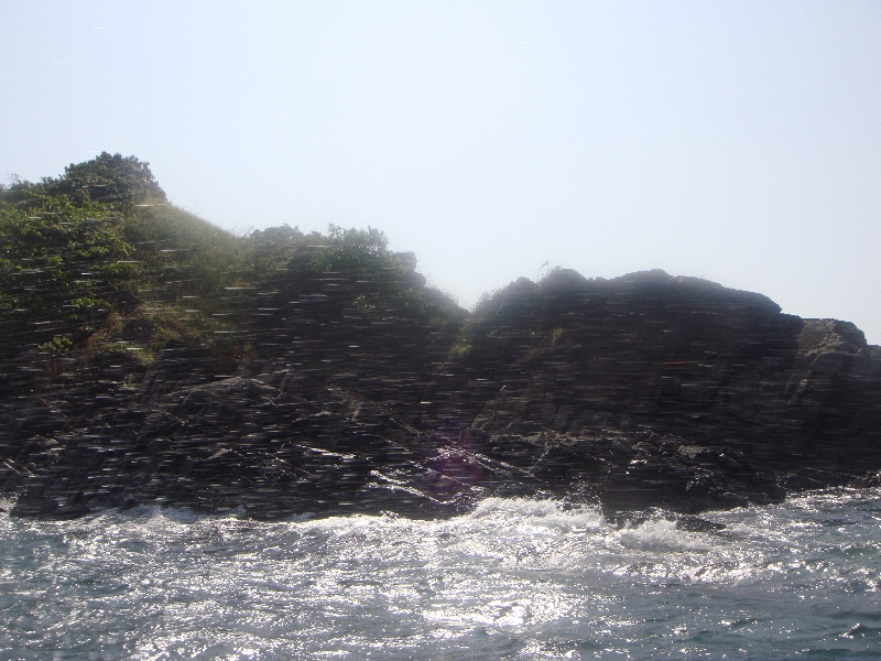 By longtail boat to Ko Hin Ngam, Thailand