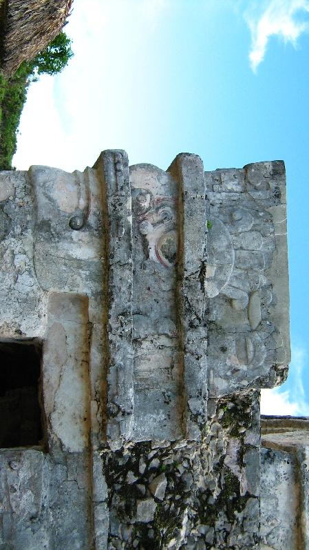 Pictures of the archeological site in Tulum, Mexico