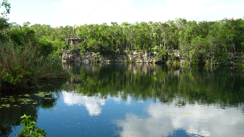 Day trip to the lagoon Tulum  