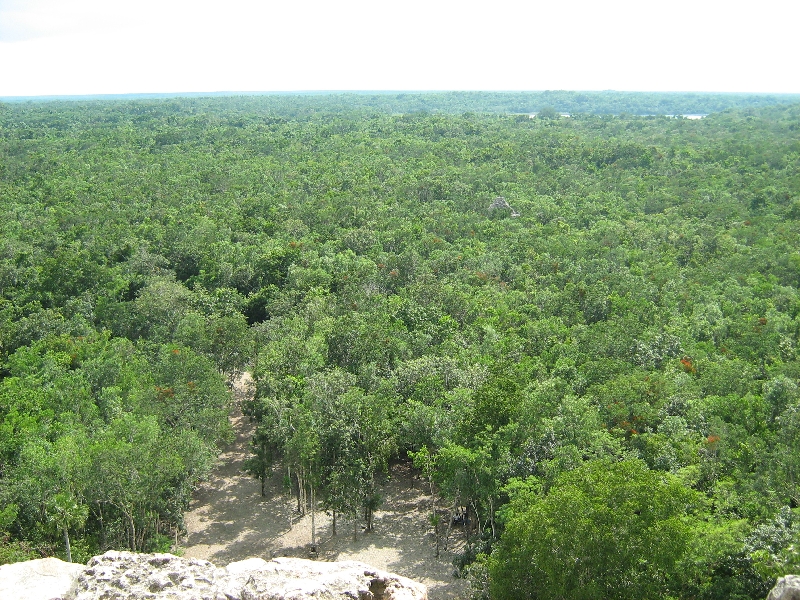 Tulum Mexico Standing on the cliffs