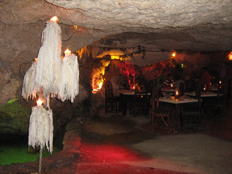 Tulum Mexico The beautiful cave restaurant
