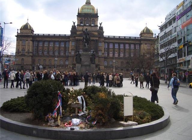 Wenceslas Square in Prague, Czech Republic, Czech Republic