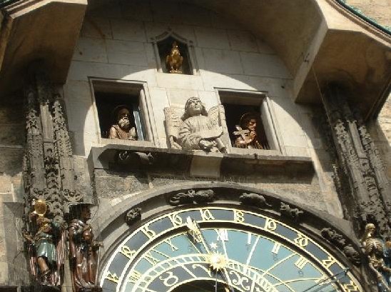 Prague Czech Republic Christ and the Apostles, Astronomical Clock