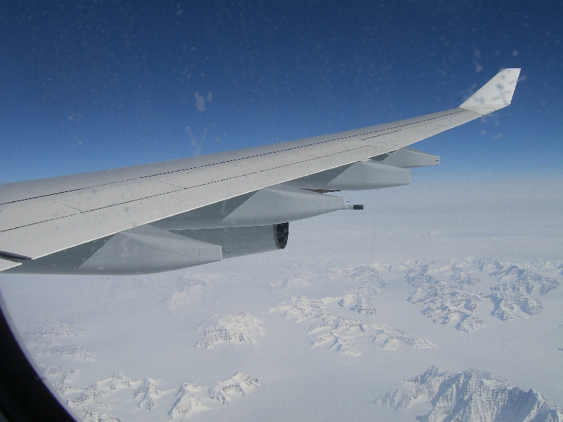 Canada from the airplane, Canada