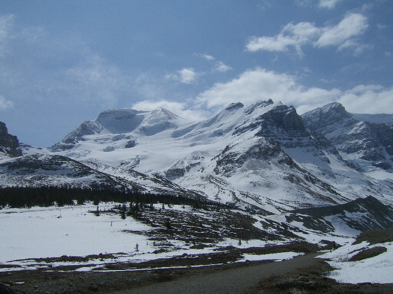 The mountains of Banff National Park, Canada