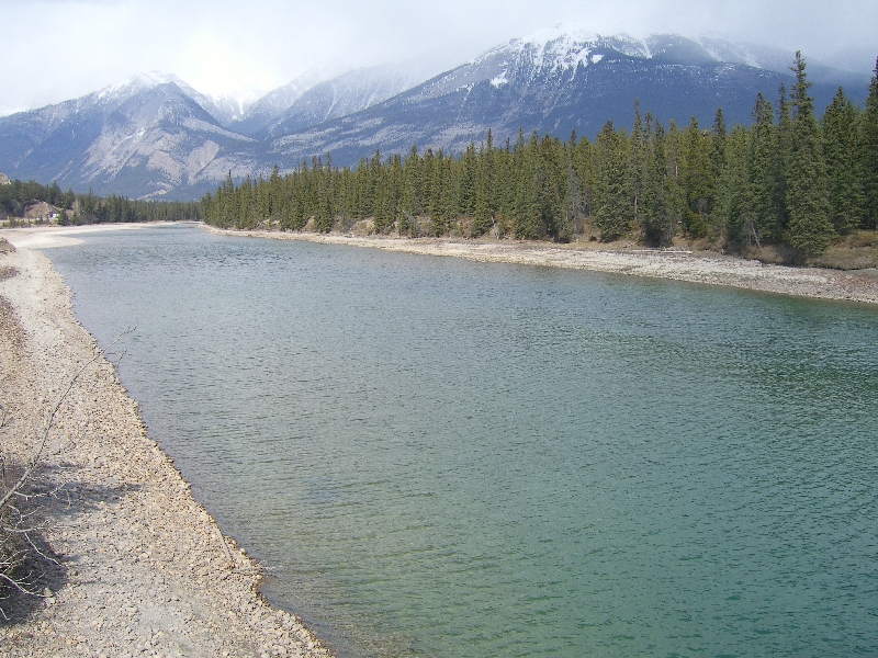 River at Banff National Park, Calgary Canada