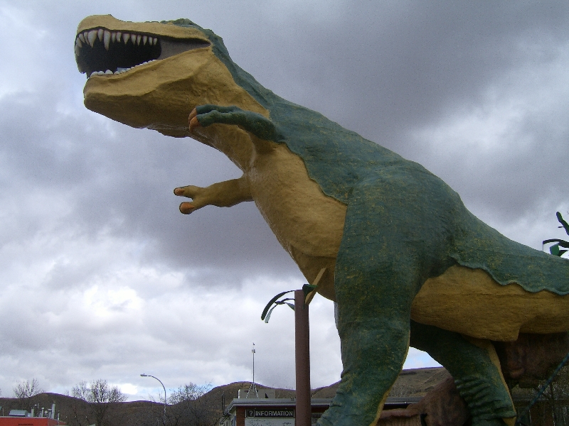 The Dinosaur Towe in Calgary, Canada