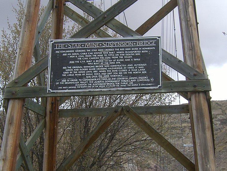 Calgary Canada The Star Mine Supension Bridge