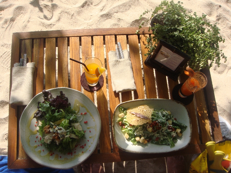 Best salads in the world!, Railay Beach Thailand