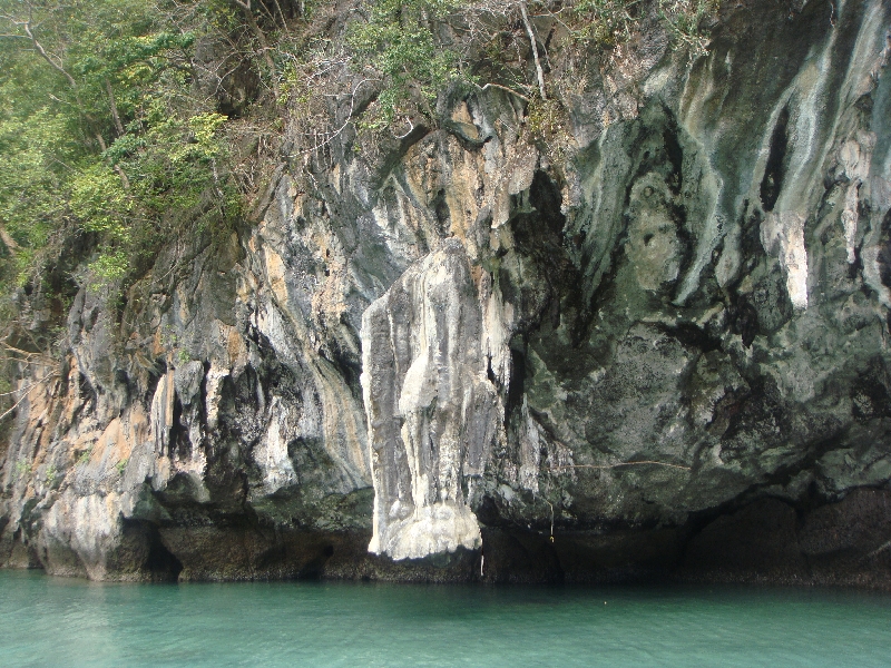 The lagoon on Ko Hong, Thailand