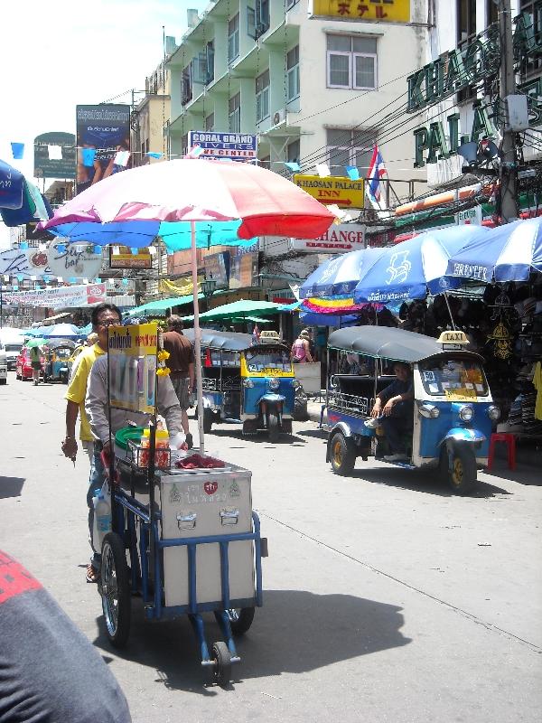 Khao San Road in Bangkok, Thailand