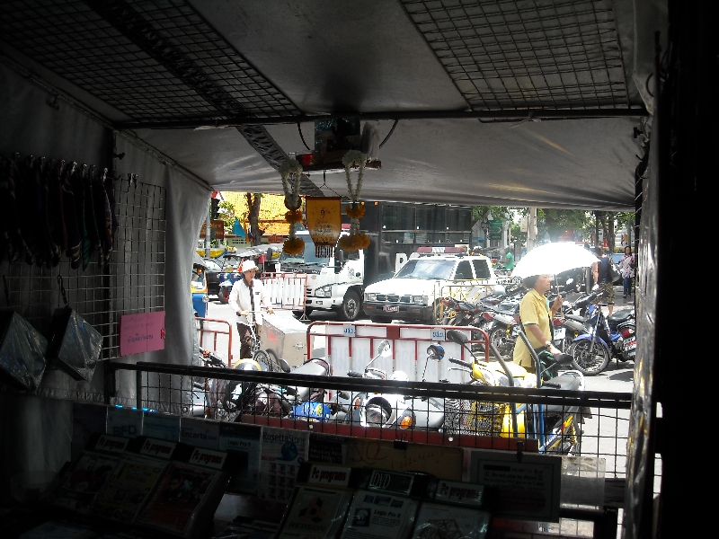 Bangkok Thailand The shops of Khao San Road