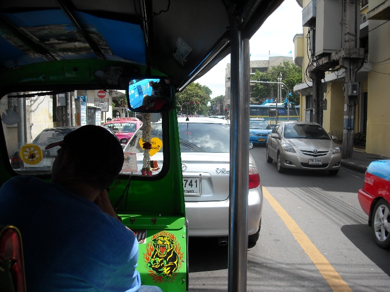 Tuk Tuk Driver in Bangkok, Bangkok Thailand