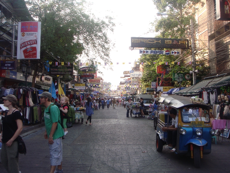 Pictures of Khao San Road, Bangkok Thailand