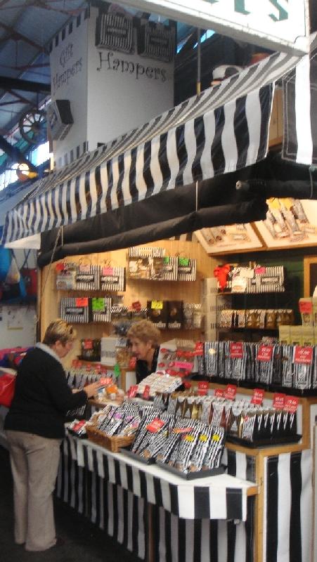 Food stalls on the markets, Australia