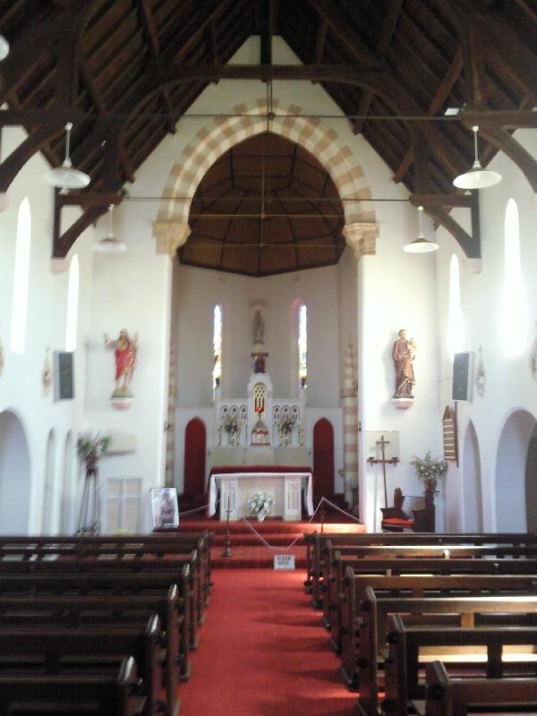 Inside the St. Mary's Church, Australia