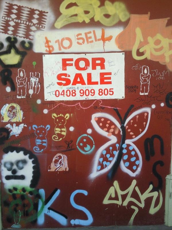 Happy grafitti, Geraldton Australia