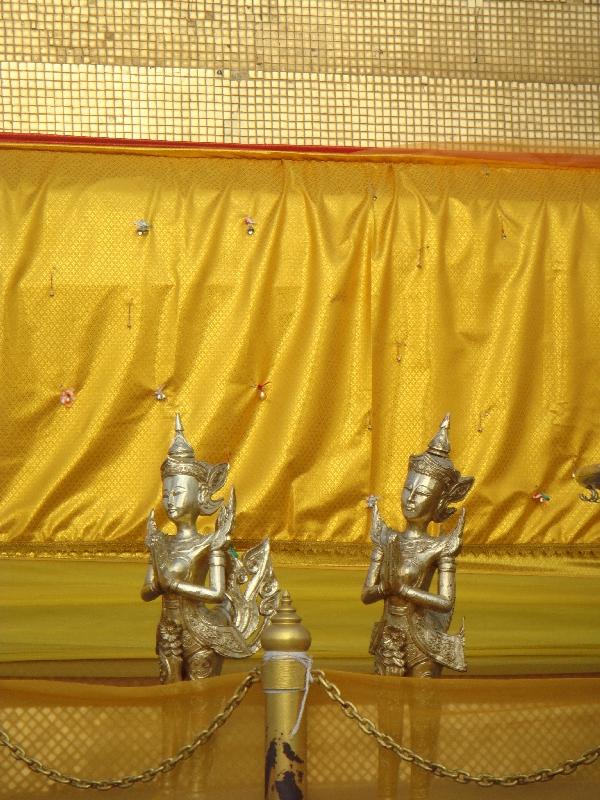 Buddha Statues at the Golden Chedi, Thailand