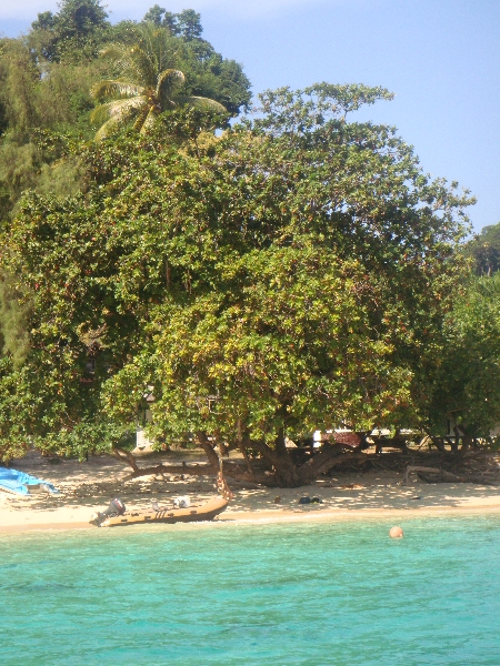 Parking at Ko Kradan, Thailand