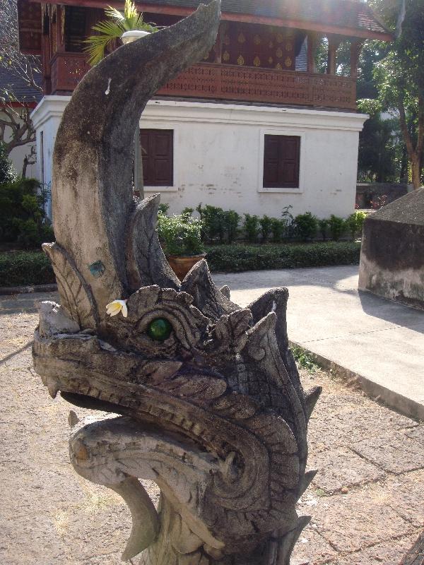 Dragon and Ho Trai library, Thailand