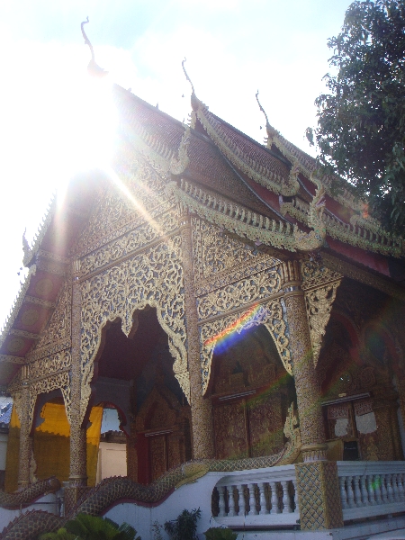 Chiang Mai Thailand The Elephant temple of Wat Lam Chang