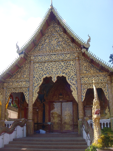 The temple of Wat Lam Chang, Chiang Mai Thailand