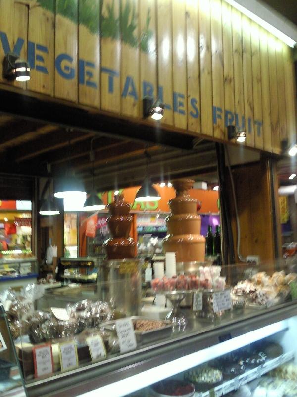 Great food at the Central Market, Adelaide Australia