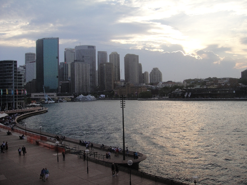 Circular Quay from Opera House, Sydney Australia