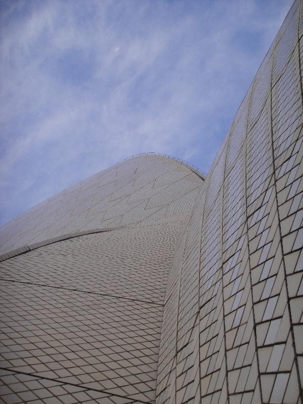 Tiles of the Opera House, Sydney Australia