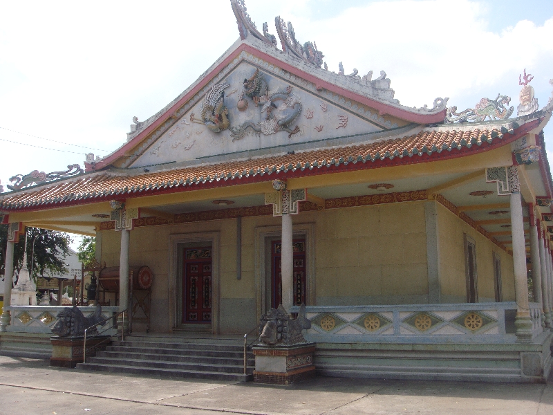 Photos of Chinese temple in Kanchanaburi, Kanchanaburi Thailand