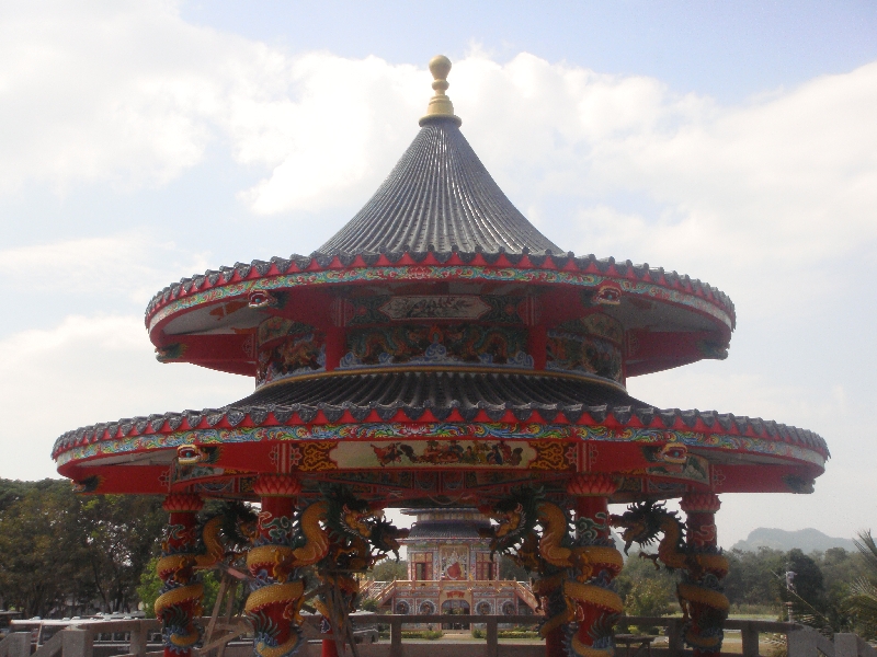 Chinese altars in Kanchaburi, Kanchanaburi Thailand