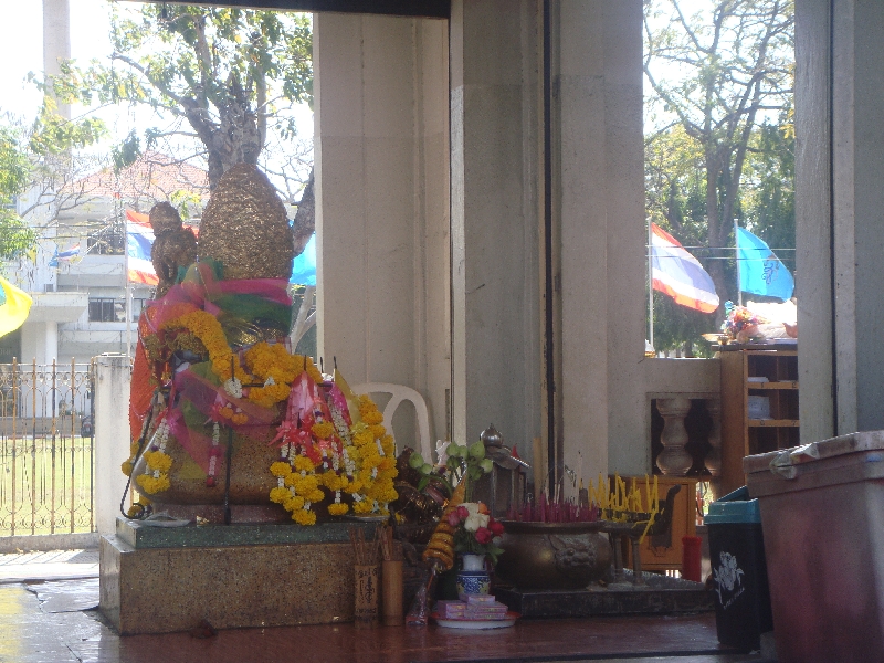 Buddhist statues in Kanchanaburi, Kanchanaburi Thailand