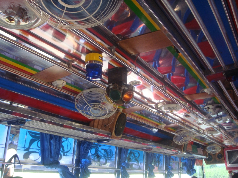 Bus from Kanchanaburi to Ayutthaya, Thailand