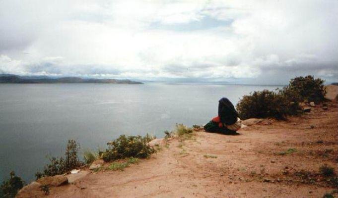 Lake Titicaca in Peru, Peru