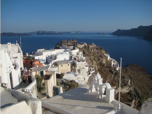 Santorini Greece Volcanic island of Thira, Santorini