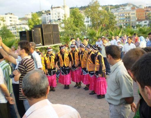 Armenian girls permorming a dance Diyarbakir Turkey Europe